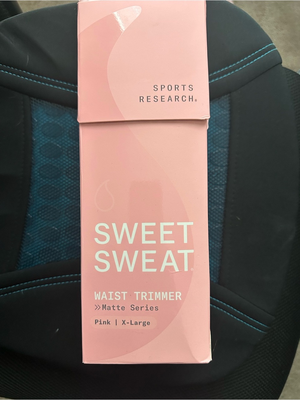Sports Research Sweet Sweat Waist Trimmer — Pink (X-Large)